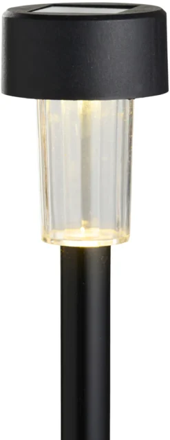 Garden® Sæsonafslutning|Solcellelamper|Solcellelamper til haven H35,5 cm 8-pk. - Sort