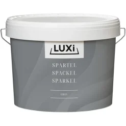 LUXI® Spartelmasse|Spartel grov 3 liter - Lys grå