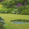 Gardenlife Land Lys & Havedekorationer|Spejlbassin sort rund M Ø57,6 cm