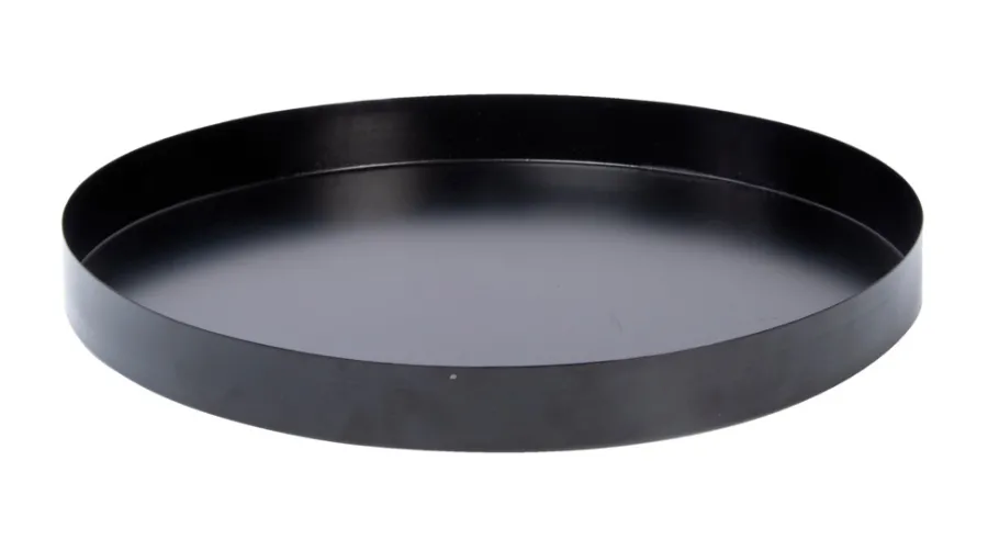 Gardenlife Land Lys & Havedekorationer|Spejlbassin sort rund M Ø57,6 cm