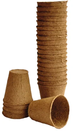 Weibulls Forspiring|Sphagnumpotter runde 6 cm 24 stk.