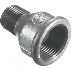 Galvaniserede|Spidsmuffe galvaniseret 1/2" x 3/8"
