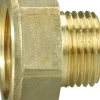 Messing|Spidsmuffe messing 3/8" x 1/2"