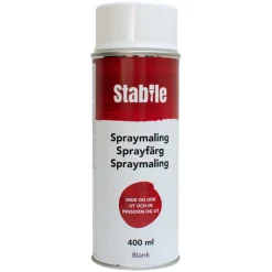 Stabile® Spraymaling|Spraymaling hvid blank -