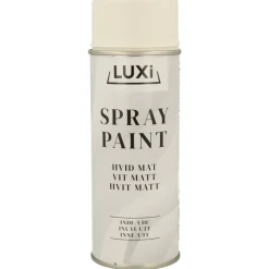 LUXI® Spraymaling|Spraymaling hvid mat -