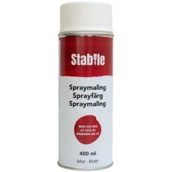 Stabile® Spraymaling|Spraymaling hvid mat -
