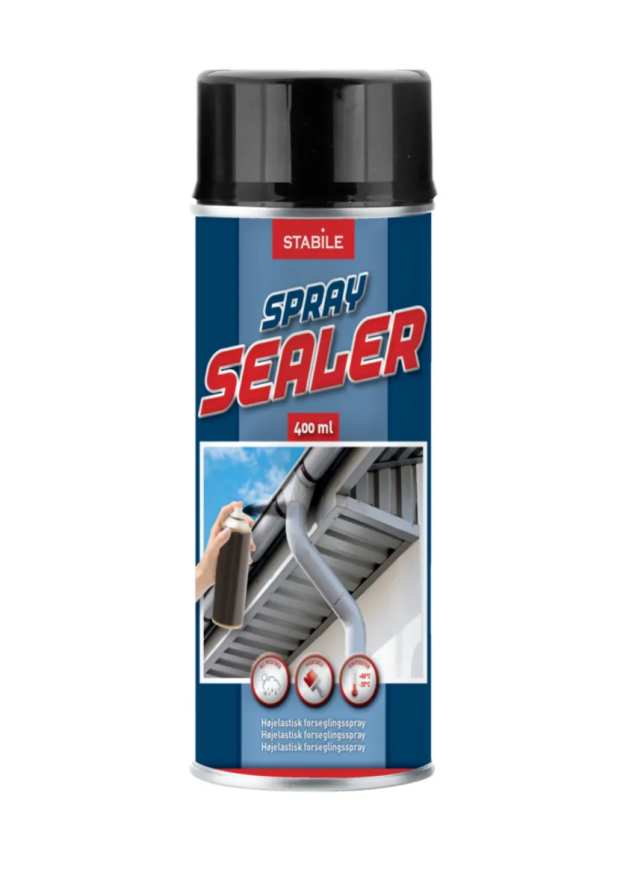 Spartelmasse|Spray sealer 400 ml Sort