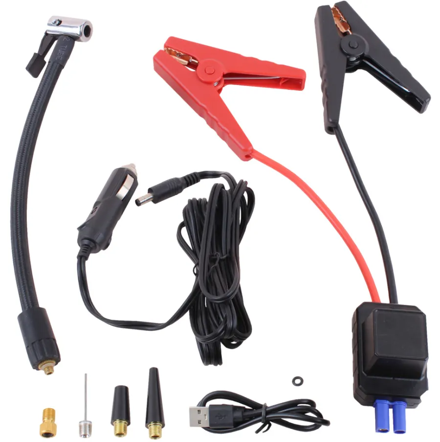 AutoZone® Biltilbehør|Starthjælp 14,8 V m/kompressor -
