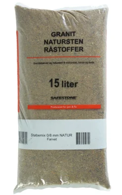 Safestone by ZURFACE Sand & Grus|Støbemix 15 liter 0/8 mm - Safestone