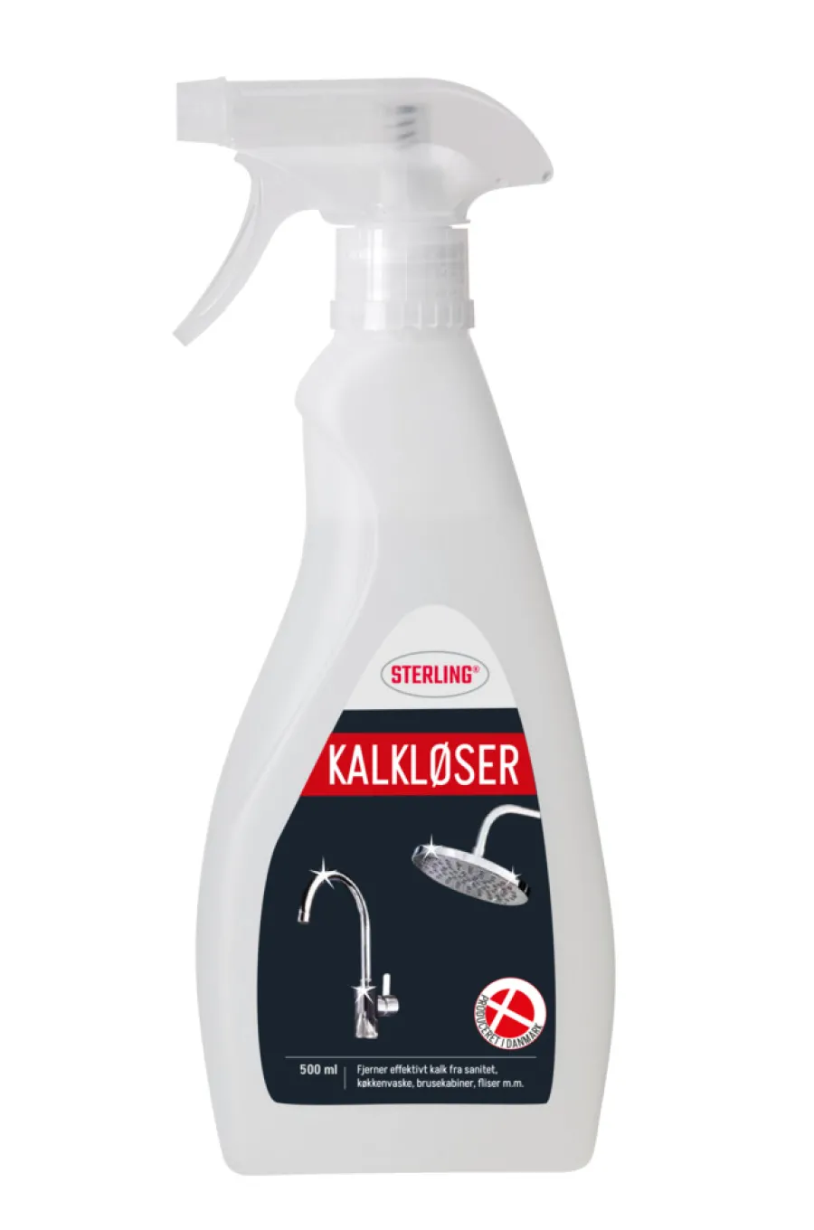 Sterling Rengøringsmidler|Kalkløser spray 500 ml