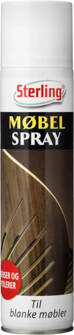 Sterling Træ- & Metalmaling|Rengøringsmidler|Møbelpolish spray 300 ml