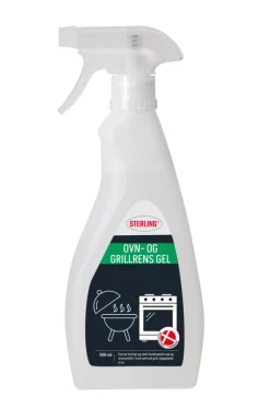 Sterling Rengøringsmidler|Ovn- og Grillrens Gel 500 ml