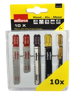 WORK it by millarco Savblade & -Klinger|Stiksavsklingesæt 10 stk.