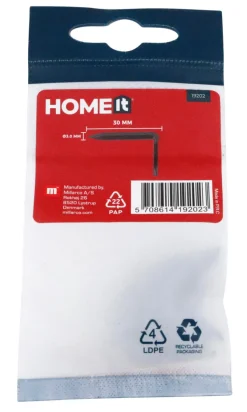 HOME it Søm|Stålhager 3 x 30 mm 10 stk.