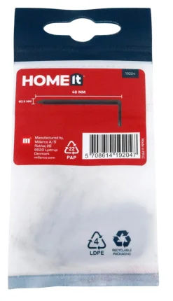 HOME it Søm|Stålhager 2 x 40 mm 10 stk.