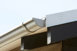Rodena Tagrender|Ståltagrende med Silver metallic 4 meter