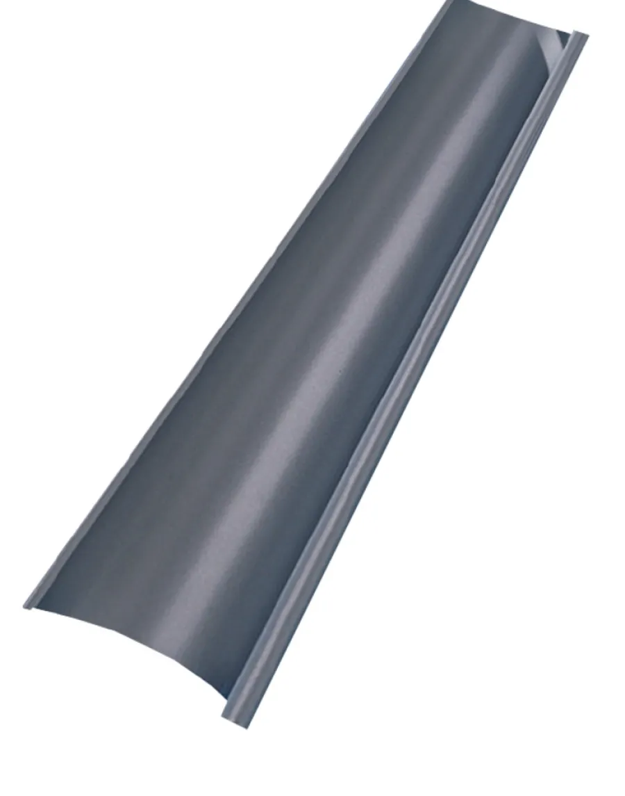 Rodena Tagrender|Ståltagrende med Silver metallic 3 meter
