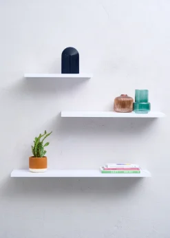 DAY Hylder|Svævehylde MDF 78 x 20 cm - Hvid