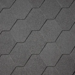 Tagpap & Asfalt|Tagshingels sort pakke a 3 m²