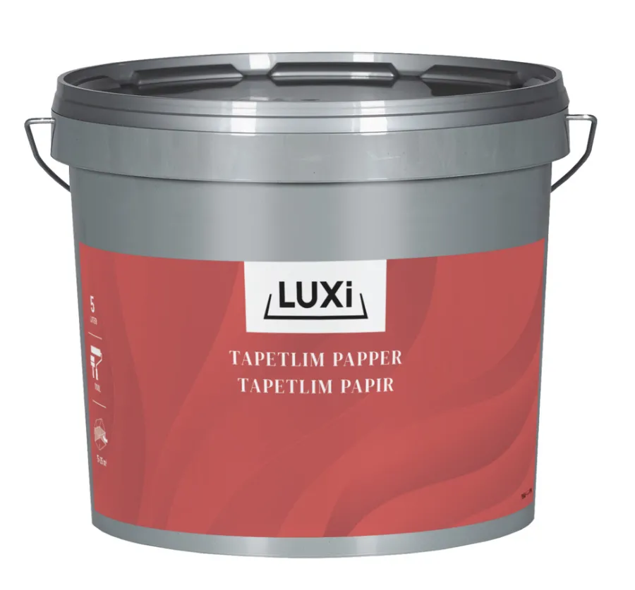 LUXI® Tapetklister & Klæbere|Tapetlim 5 liter -