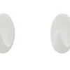TARGET® Knager & Knagerækker|håndklædekrog oval plast large 2 stk.