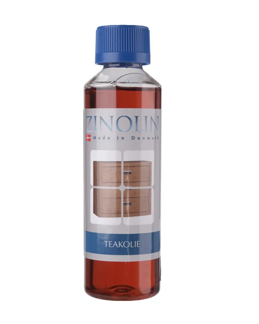 Træ- & Metalmaling|Teakolie 250 ml - Zinolin