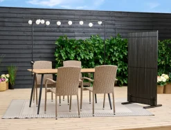 Sunlife® Sæsonafslutning|Læhegn|Terrasseafskærmning New York akacie - Sort