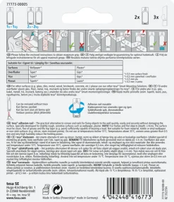 tesa® Klæbesøm|klæbesøm til tapet og gips 1 kg - 2 stk.