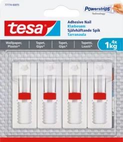 tesa® Klæbesøm|klæbesøm til tapet og gips 1 kg - 4 stk.