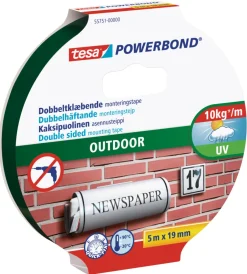 tesa® Tape|Powerbond Outdoor monteringstape 19 mm x 5 meter