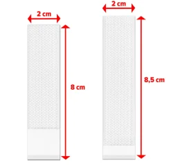 tesa® Klæbesøm|Powerstrips Click Multi Medium/Large 14 par