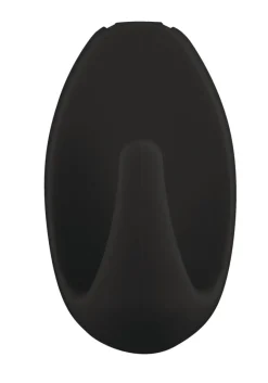 tesa® Klæbesøm|Powerstrips Kroge Oval Small 1 kg - 3 stk. Sort