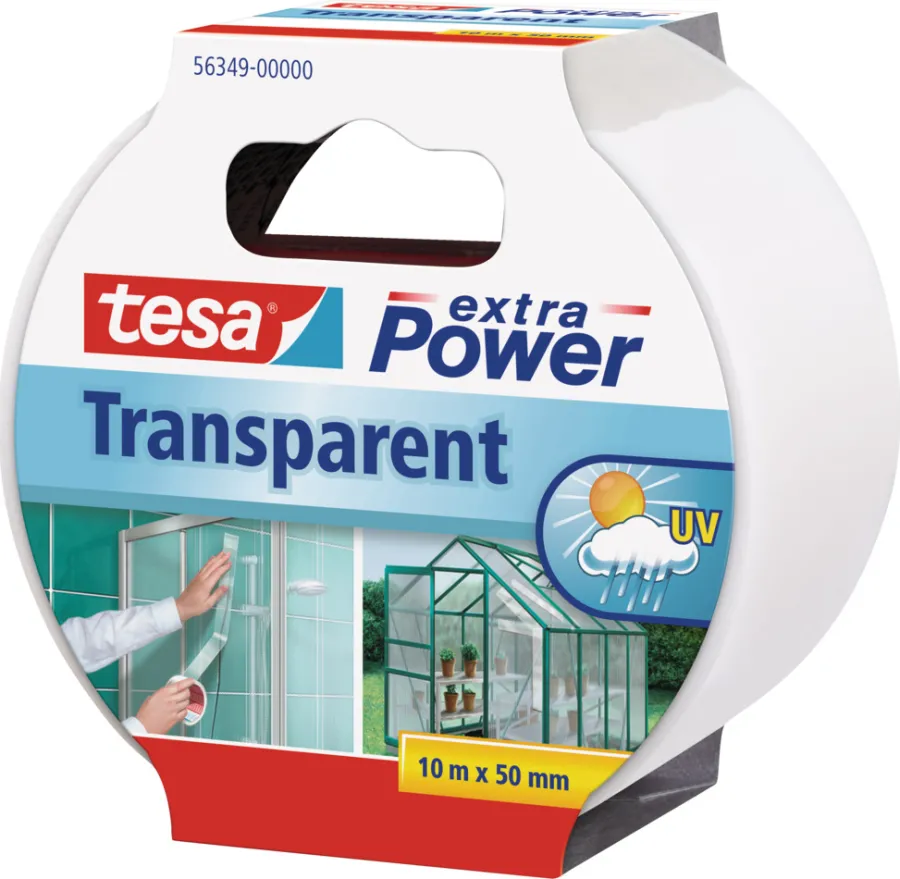 tesa® Tape|Powertape transparent 50 mm x 10 meter