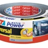 tesa® Tape|Universal gaffatape sølv 50 mm x 50 meter