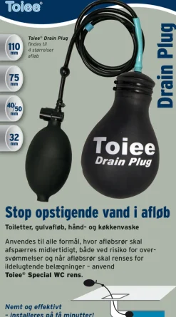 Toiee Rengøringsartikler|Drain Plug 75 mm