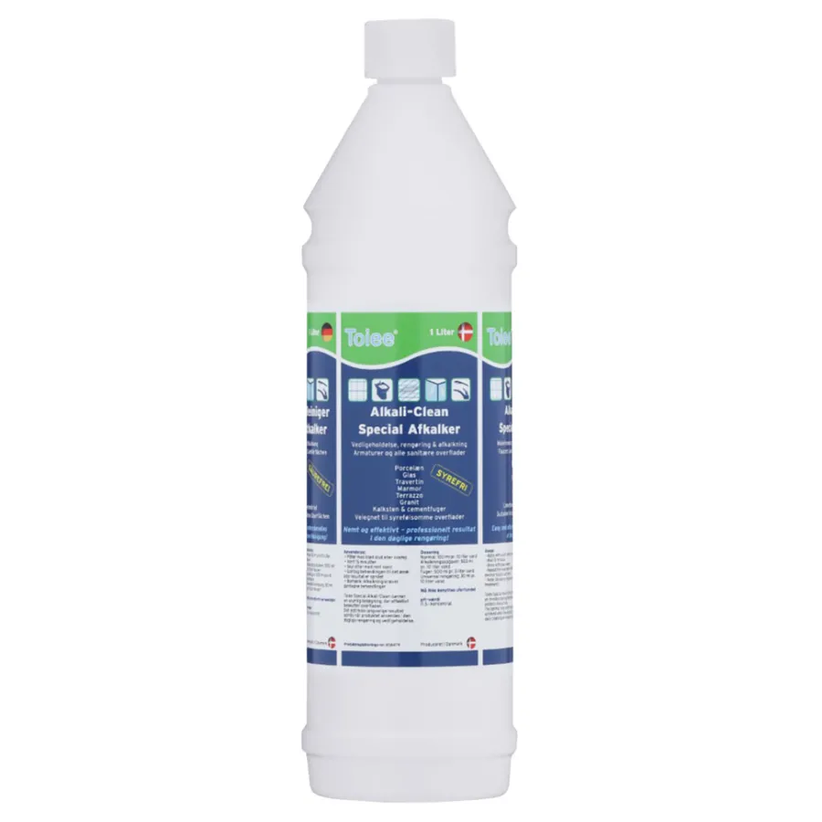 Toiee Rengøringsmidler|Special Afkalker Alkali-Clean 1 liter
