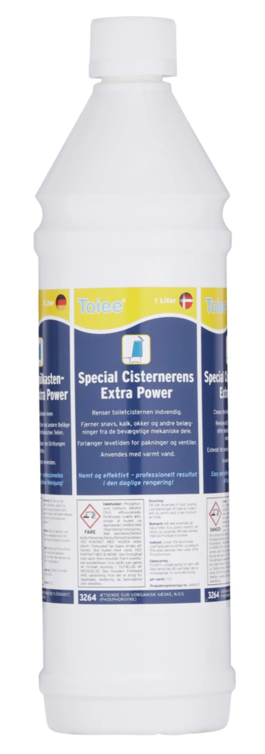Toiee Rengøringsmidler|Special Cisternerens 1 liter