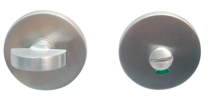 HOME it Dørhåndtag & Nøglecylindre|Toiletbesætning klik Ø50 mm rustfri stål