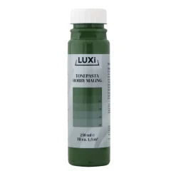 LUXI® Tonepasta|Tonepasta mørk grøn 0,25 liter - 913 Mørk grøn