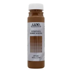 LUXI® Tonepasta|Tonepasta nøddebrun 0,25 liter - 905 Nøddebrun