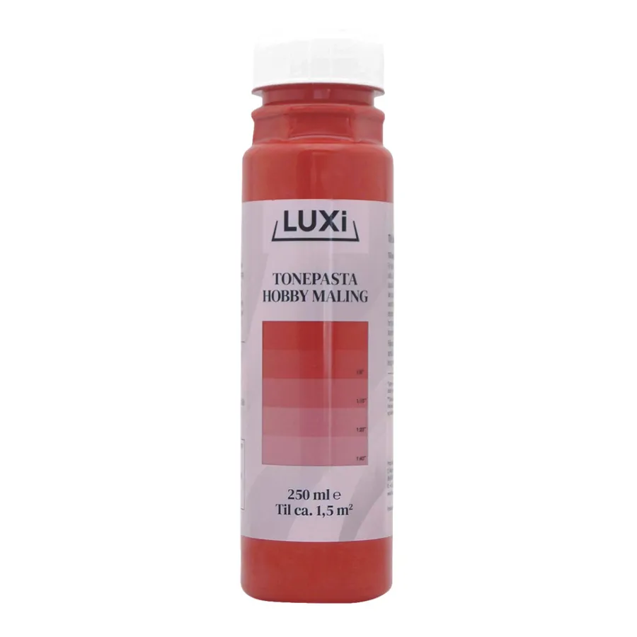 LUXI® Tonepasta|Tonepasta rød 0,25 liter - 909 Rød