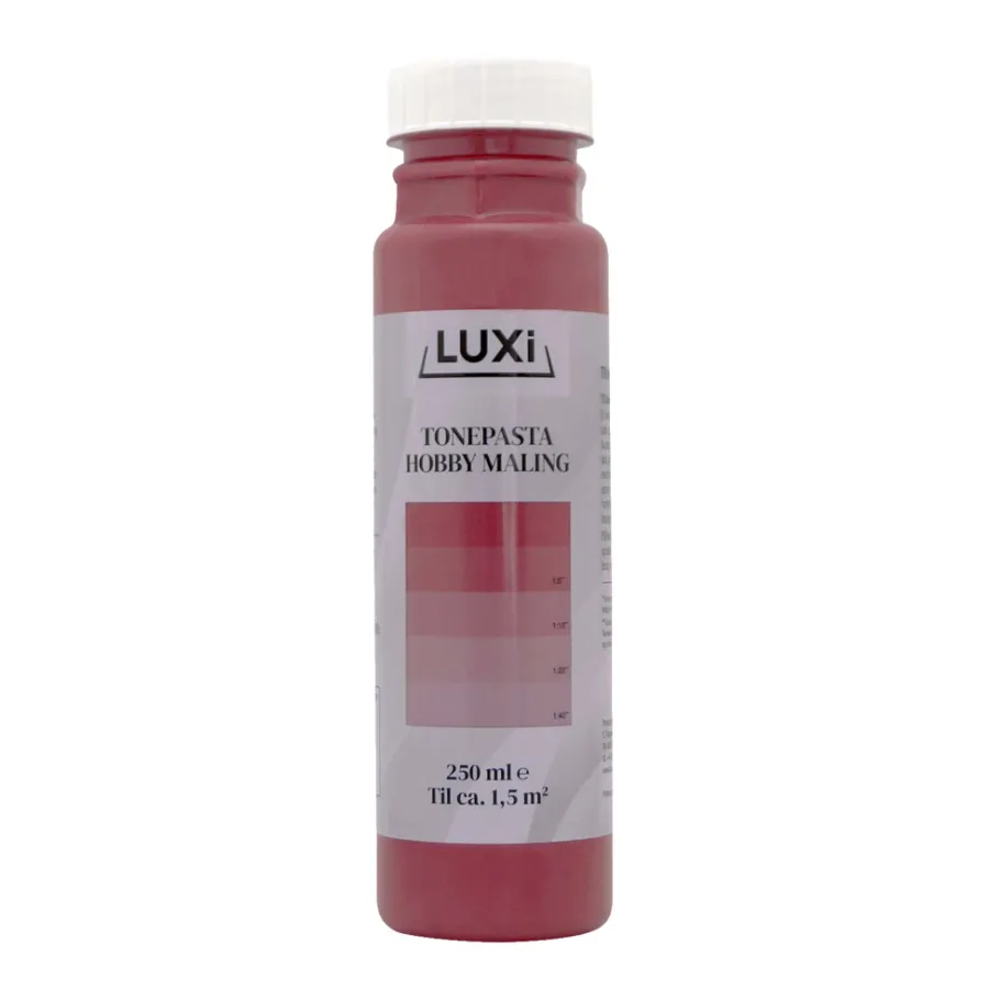 LUXI® Tonepasta|Tonepasta vinrød 0,25 liter - 915 Vinrød