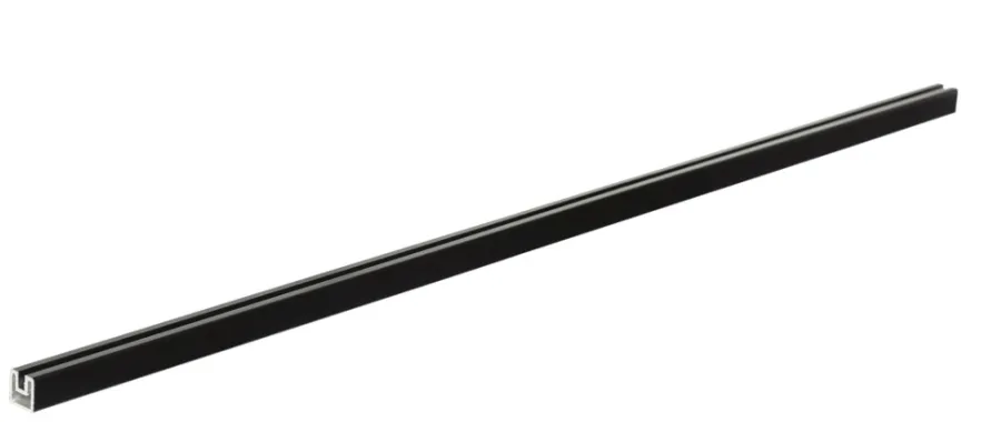 Panelhegn|Top-/bundliste til panelhegn antracitgrå aluminium 87,3 cm