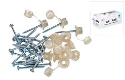 Rodena Tagplader|Topskrue monteringssæt A96 100 stk. 4 x 45 mm