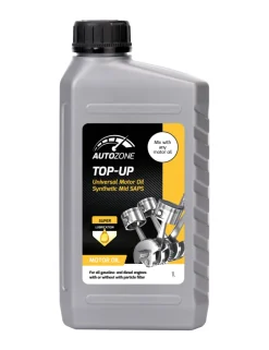 AutoZone® Motorolie & Sprinklervæske|Top-Up motorolie 1 liter -