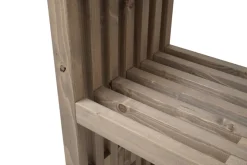 Planteborde & Højbede|Øvrige Havemøbler|Tralle plantebord 115 x 32 x 80 cm Rustik