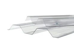 Rodena Tagplader|Trapezplade glasklar profil 76/18 111,9 x 244 cm