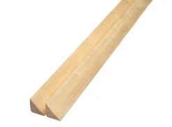 Lister|Trekantliste træ 45 x 45 x 3000 mm