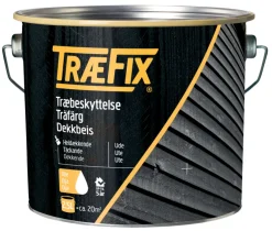 TræFix® Træbeskyttelse|træbeskyttelse heldækkende 2,5 l Hvid