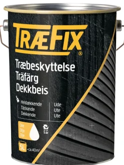 TræFix® Træbeskyttelse|træbeskyttelse heldækkende stengrå 5 l Stengrå (svarende til NCS S 4500-N og RAL 7042)